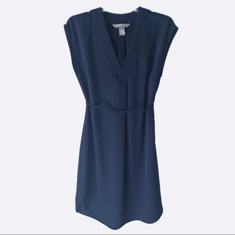 H&M Navy Blue Dress